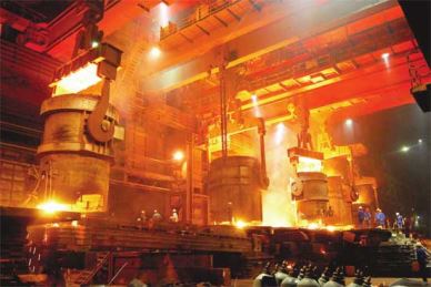 Grúa metalúrgica de 280 toneladas, grúa de elevación de cucharón, grúa aérea de fundición