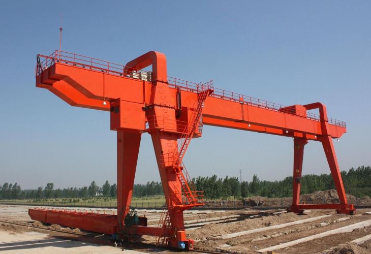 Automatic 80T 10T Double Girder Gantry Crane
