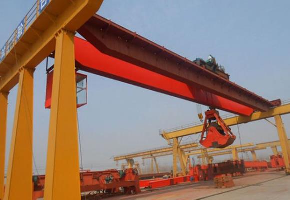Double Girder Overhead Crane with Grab