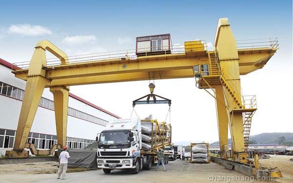 Double Girder Rail Mounted Gantry Crane In South Africa With CE SGS ISO GOST