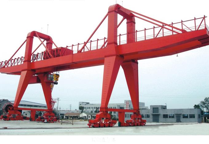 MG Double Girder Gantry Crane 40 Ton For Heavy Lift
