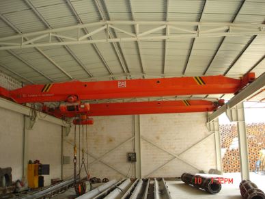 20Ton 10ton Overhead Crane Bridge Grúa sola grúa